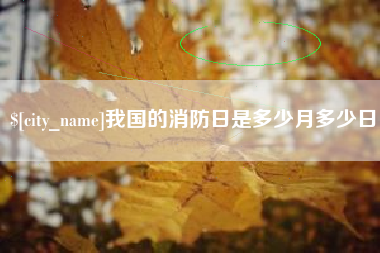 义乌我国的消防日是多少月多少日