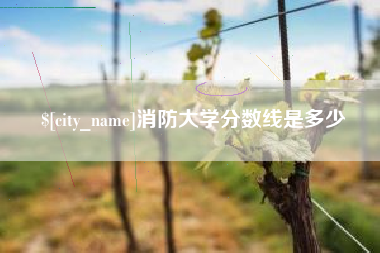 义乌消防大学分数线是多少