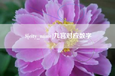 义乌九宫对应数字