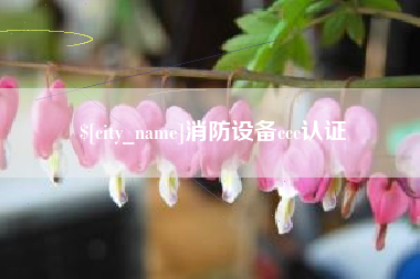 义乌消防设备ccc认证