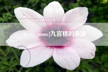 义乌九宫格的来源