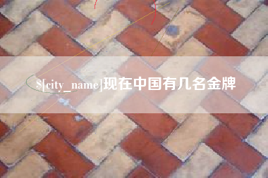 义乌现在中国有几名金牌