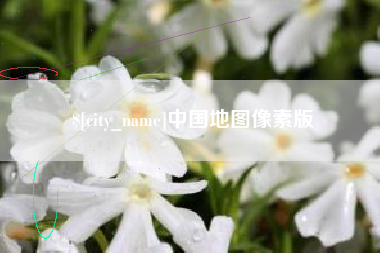 义乌中国地图像素版