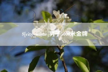 义乌男子5000米金牌