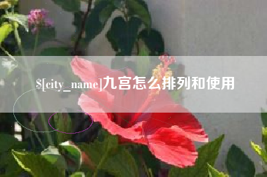 义乌九宫怎么排列和使用