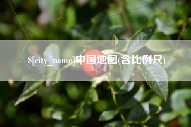 义乌中国地图(含比例尺)